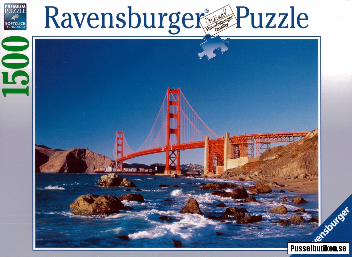 Ravensburger San Francisco CA 1500 Pusselbutiken Se