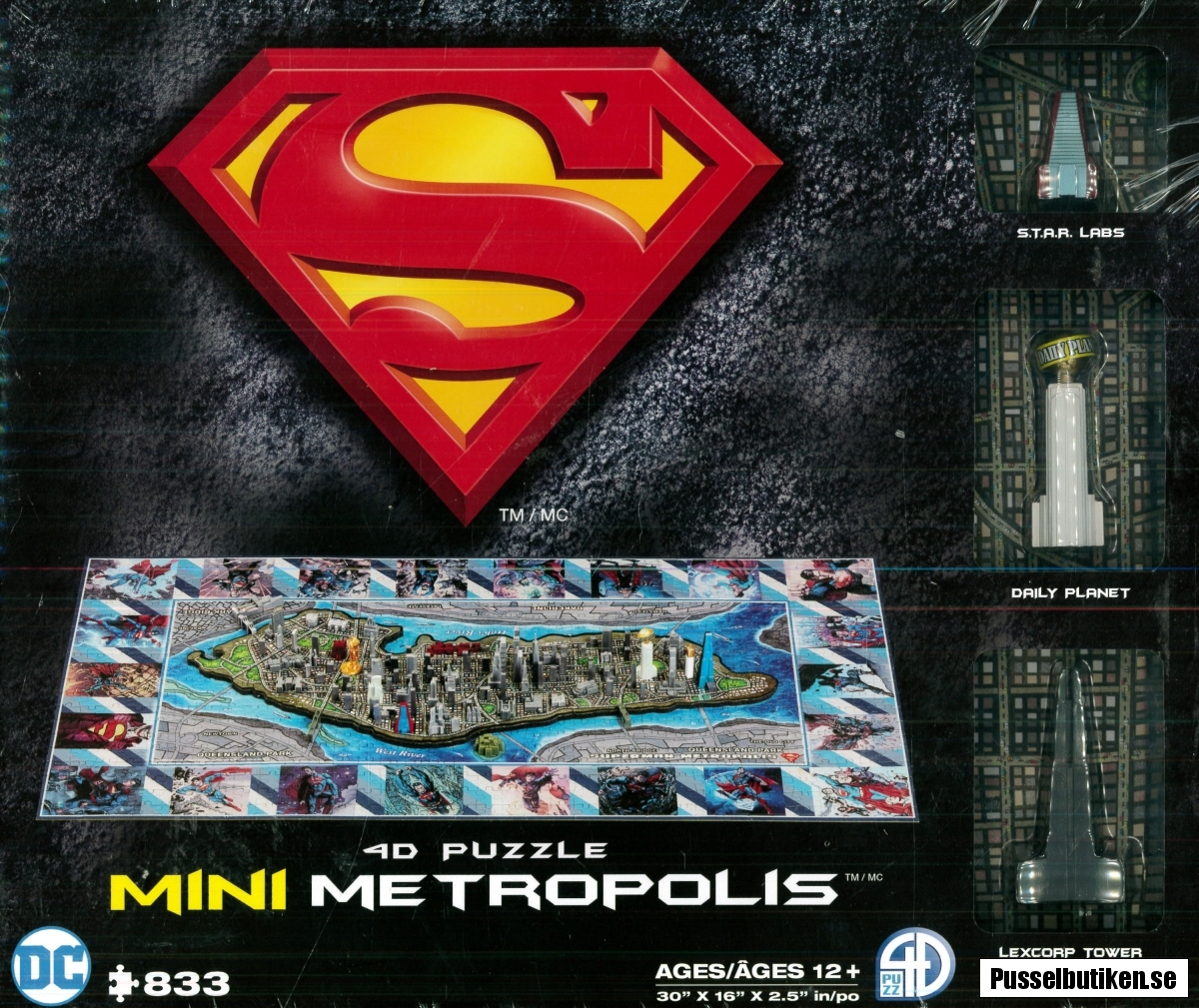 Superman 4D Mini Metropolis (833) 