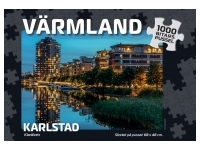 Svenskapussel: Vrmland - Karlstad, Klarlven (1000)