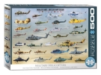 EuroGraphics: Large Pieces - Military Helicopter (500)