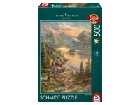 Schmidt: Thomas Kinkade Studios - Lakeside Splendor (500)