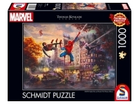 Schmidt: Thomas Kinkade Studios - Marvel, Spider-Man and Friends: The Ultimate Alliance (1000)