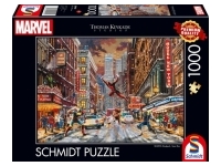 Schmidt: Thomas Kinkade Studios - Marvel, Deadpool: Snow Day (1000)