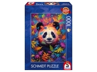 Schmidt: Panda in a Rainbow-Coloured Forest (1000)