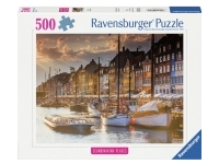 Ravensburger: Scandinavian Places - Sunset in Copenhagen (500)