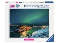 Ravensburger: Scandinavian Places - Northern Lights in Troms, Norway (500)