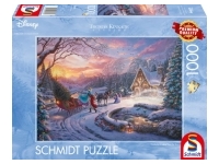 Schmidt: Thomas Kinkade Studios - Disney, Cinderella Bringing Home the Tree (1000)