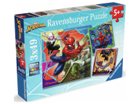 Ravensburger: Marvel - Spider-Man, It's Web-Slinging Time! (3 x 49)